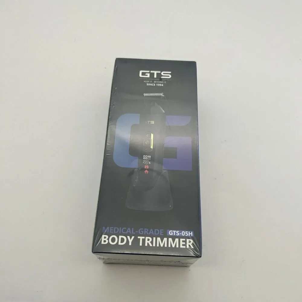GTS Pro Body Hair Trimmer GTS-05H Waterproof Electric Clipper Grooming Kit
